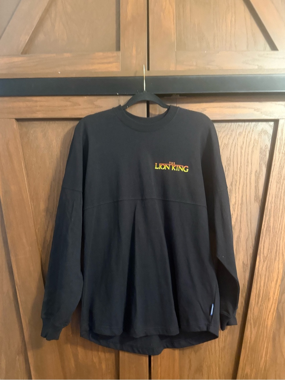 NWT Disney Parks Lion King Hakuna‎ Matata Spirit Jersey Black Sz S